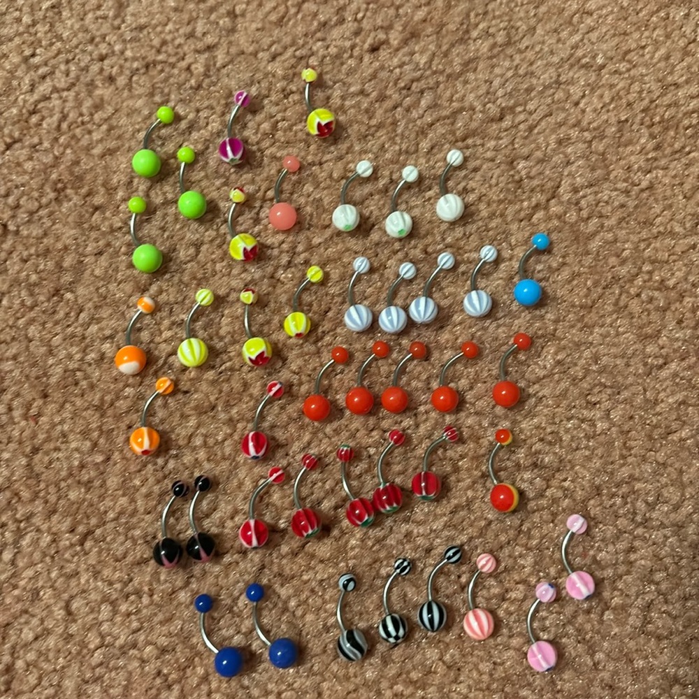 Belly button rings